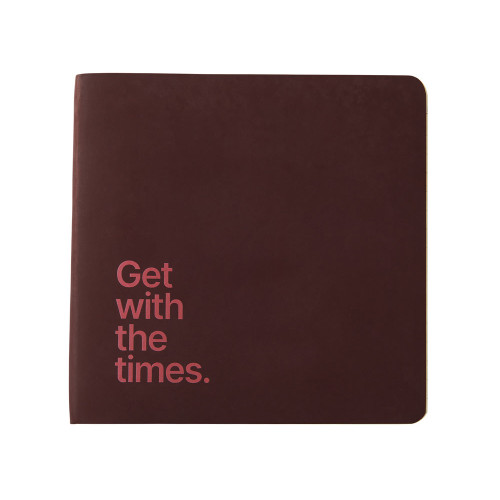 ЕЖЕДНЕВНИК недатированный А5- MEGAPOLIS FLEX QUATTRO (БОРДОВЫЙ) с УФ-печатью