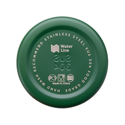 Стальная бутылка Rely, 650 мл, зеленый