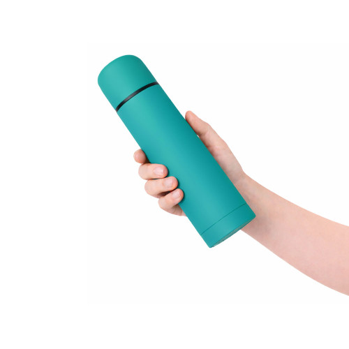 Термос Ямал Soft Touch, 500мл, бирюзовый