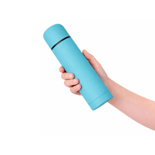 Термос Ямал Soft Touch, 500мл, голубой