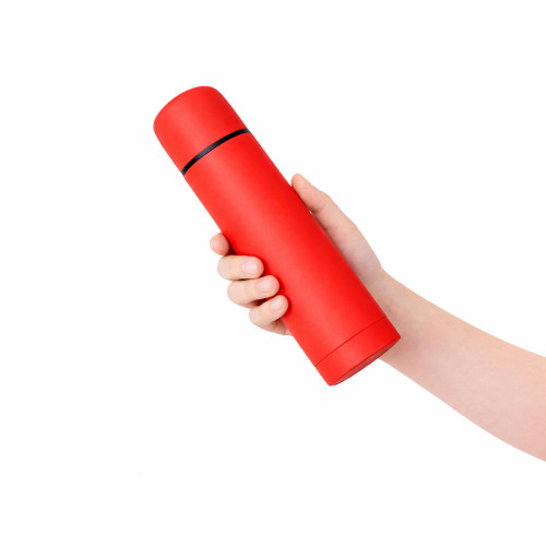 Термос Ямал Soft Touch, 500мл, красный