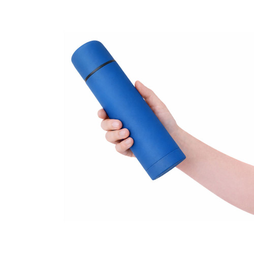 Термос Ямал Soft Touch, 500мл, синий