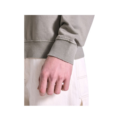 Свитшот Jaya унисекс, каменистый выстиранный