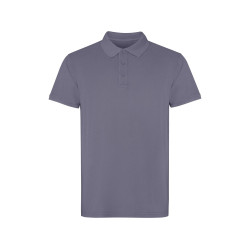 Рубашка поло Cobain унисекс, серо-голубой выстиранный