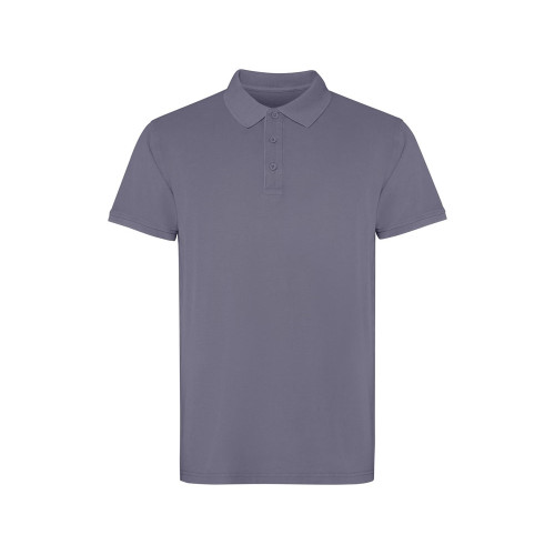 Рубашка поло Cobain унисекс, серо-голубой выстиранный