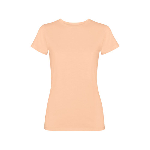 Футболка Fiyi женская, светло-абрикосовый выстиранный Футболка Fiyi женская, светло-абрикосовый выстиранный