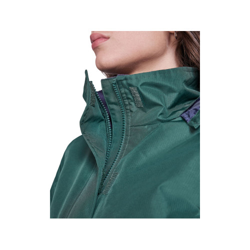 Парка утепленная America женская, бутылочный зеленый