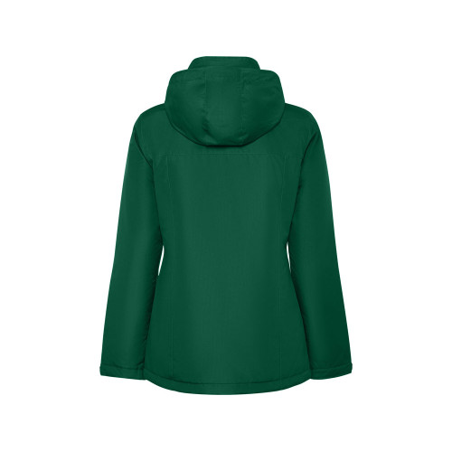 Парка утепленная America женская, бутылочный зеленый