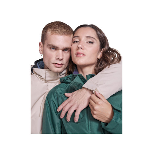 Парка утепленная America женская, бутылочный зеленый