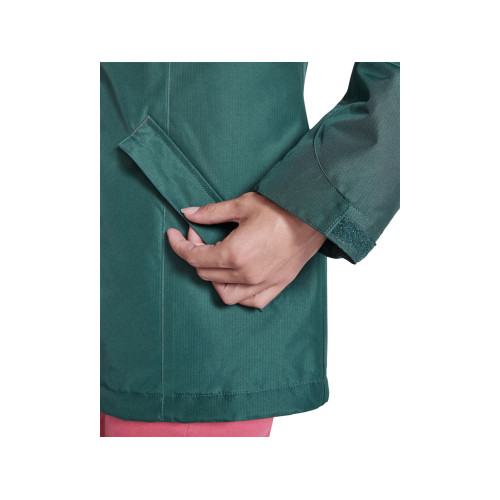 Парка утепленная America женская, бутылочный зеленый