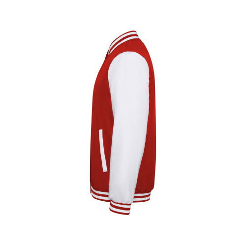 Бомбер утепленный California унисекс, красный/белый Бомбер утепленный California унисекс, красный/белый