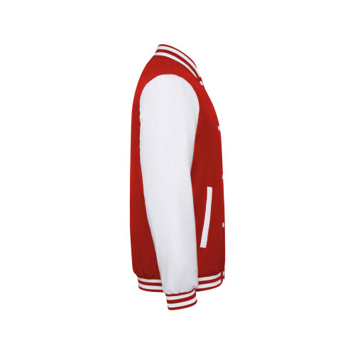 Бомбер утепленный California унисекс, красный/белый Бомбер утепленный California унисекс, красный/белый