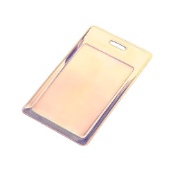 Чехол для пропуска переливающийся Aurora, мультицвет