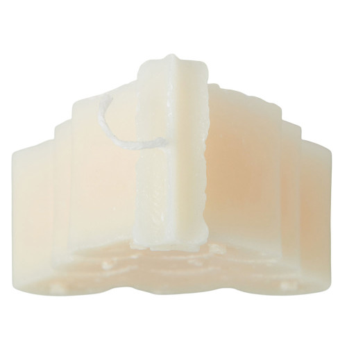 Свеча Елочка, молочный