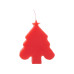 Свеча Елочка, красный
