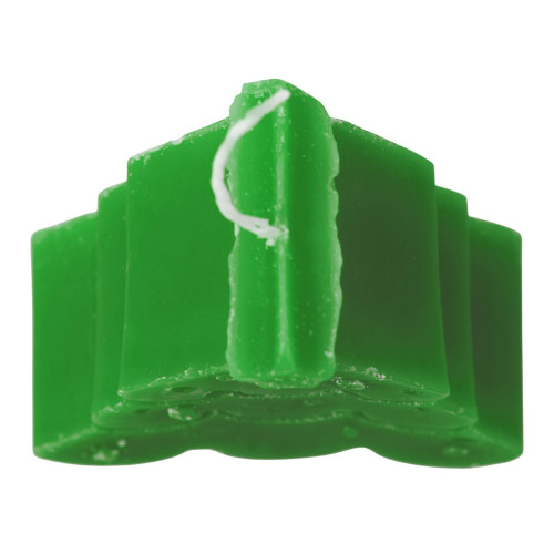 Свеча Елочка, зеленый