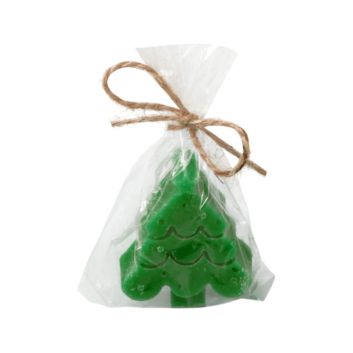 Свеча Елочка, зеленый