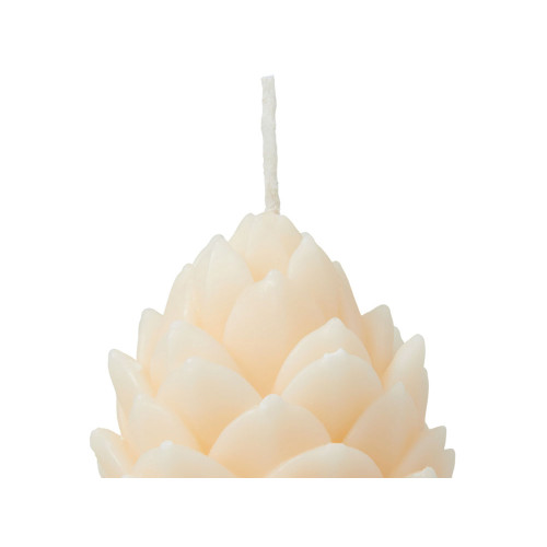 Свеча Шишка, молочный