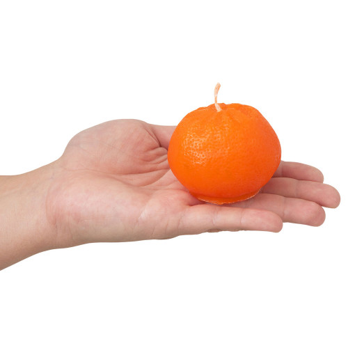 Свеча Мандарин, оранжевый