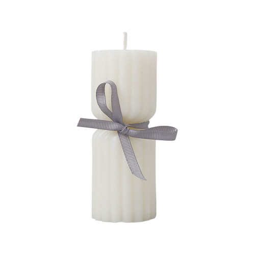 Набор свечей с гранями Vela, темно-серый, белый Набор свечей с гранями Vela, темно-серый, белый