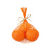 Набор свечей Мандарины в сетке, оранжевый Набор свечей Мандарины в сетке, оранжевый
