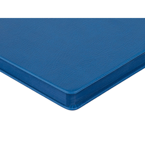 Ежедневник А5 датированный Megapolis Nappa на 2026, синий Ежедневник А5 датированный Megapolis Nappa на 2026, синий