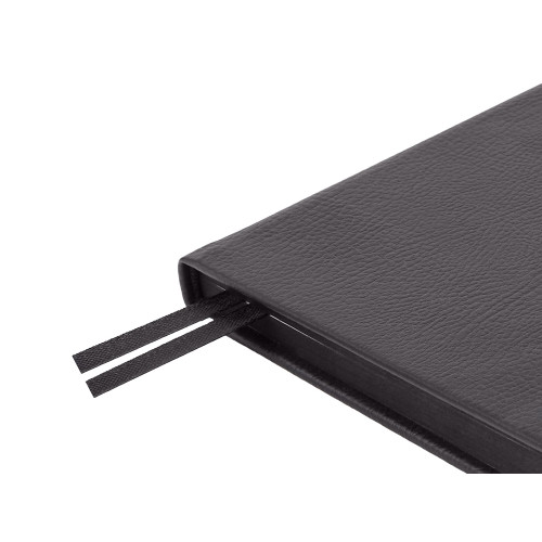 Ежедневник А5 датированный Megapolis Nappa на 2026, черный Ежедневник А5 датированный Megapolis Nappa на 2026, черный