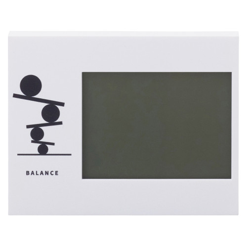 Настольные электронные мультифункциональные часы Rotatio с подсветкой, белый (уф печать) Настольные электронные мультифункциональные часы Rotatio с подсветкой, белый (уф печать)