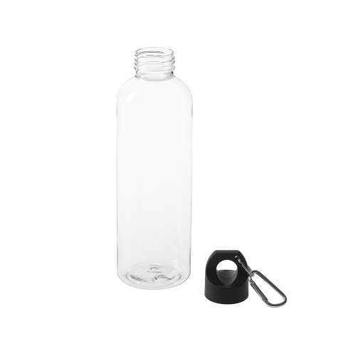 Бутылка из пластика FLANKER, прозрачный Бутылка из пластика FLANKER, прозрачный