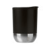 Термокружка LINDE с двойными стенками из переработанного полипропилена, черный Термокружка LINDE с двойными стенками из переработанного полипропилена, черный