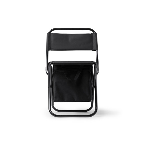 Складной уличный стул из полиэстера KOVAL, черный Складной уличный стул из полиэстера KOVAL, черный