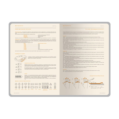 Ежедневник недатированный А5 Boston, черный (оранжевый обрез)