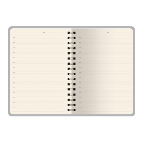 Ежедневник недатированный на гребне А5 Pragmatic, темно-зеленый Ежедневник недатированный на гребне А5 Pragmatic, темно-зеленый