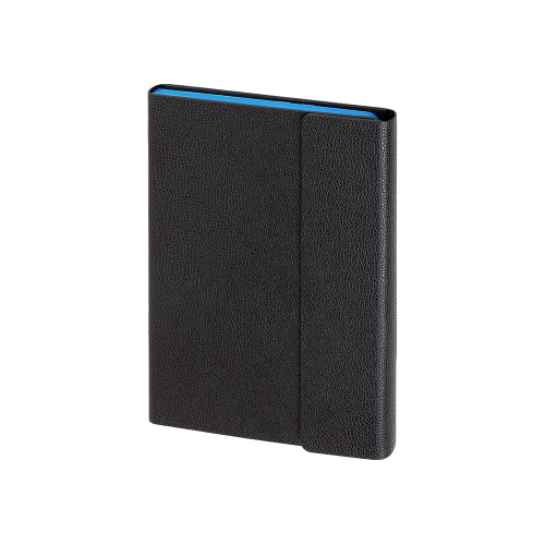 Ежедневник недатированный с магнитным клапаном А5 Venezia, черный Ежедневник недатированный с магнитным клапаном А5 Venezia, черный