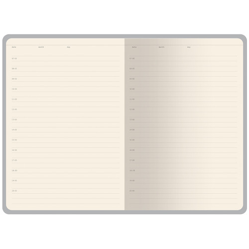 Ежедневник недатированный с магнитным клапаном А5 Venezia, черный Ежедневник недатированный с магнитным клапаном А5 Venezia, черный