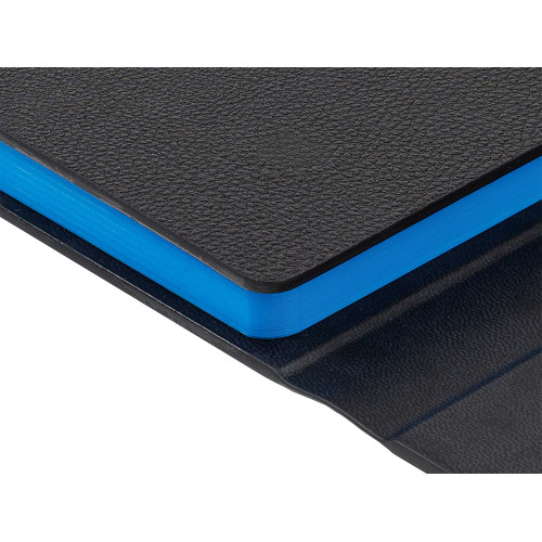 Ежедневник недатированный с магнитным клапаном А5 Venezia, черный Ежедневник недатированный с магнитным клапаном А5 Venezia, черный