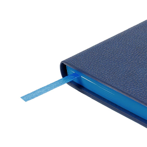 Ежедневник недатированный с магнитным клапаном А5 Venezia, темно-синий Ежедневник недатированный с магнитным клапаном А5 Venezia, темно-синий