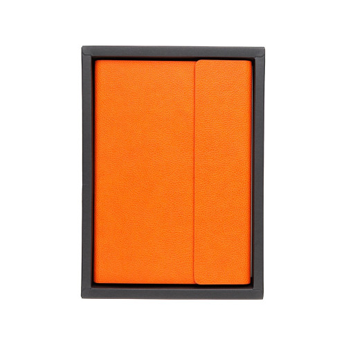 Ежедневник недатированный с магнитным клапаном А5 Venezia, оранжевый