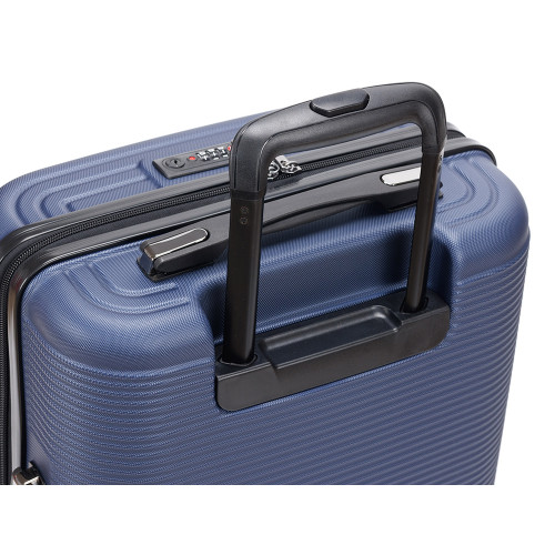 Чемодан TORBER Onego, синий, ABS-пластик, 59,5 х 39,5 х 24 см, 46 л Чемодан TORBER Onego, синий, ABS-пластик, 59,5 х 39,5 х 24 см, 46 л