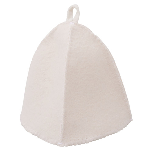 Шапка для бани и сауны Healing, белая Шапка для бани и сауны Healing, белая