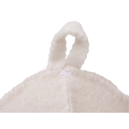 Шапка для бани и сауны Healing, белая Шапка для бани и сауны Healing, белая