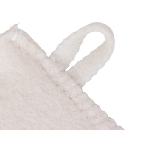 Рукавица для бани и сауны Healing, белый