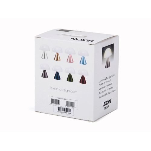 Лампа интерьерная Mina, Gun metal