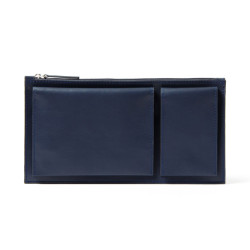 Тревел портмоне Flat, синий