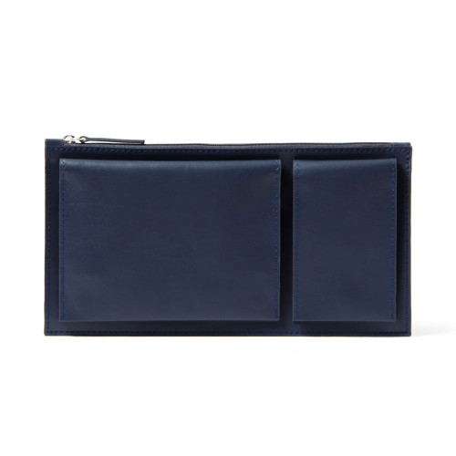 Тревел портмоне Flat, синий