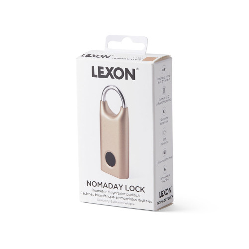 Замок с сенсором Noma Lock, темно-серый Замок с сенсором Noma Lock, темно-серый