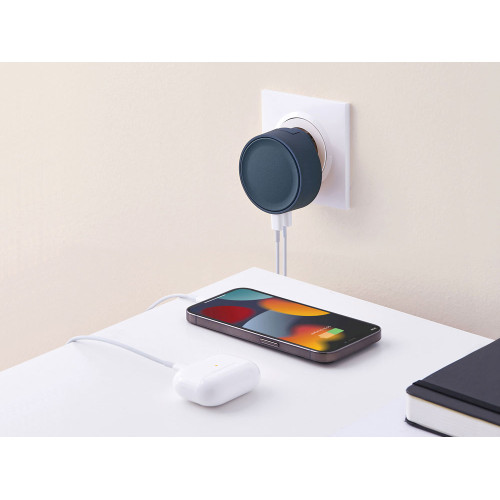 Адаптер питания USB Poweron, темно-синий Адаптер питания USB Poweron, темно-синий