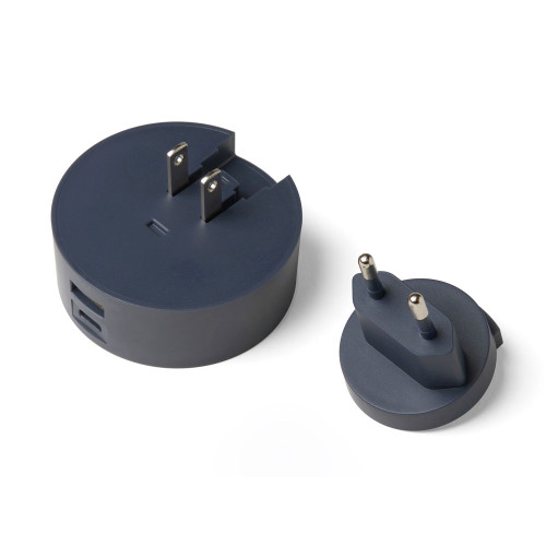 Адаптер питания USB Poweron, темно-синий Адаптер питания USB Poweron, темно-синий