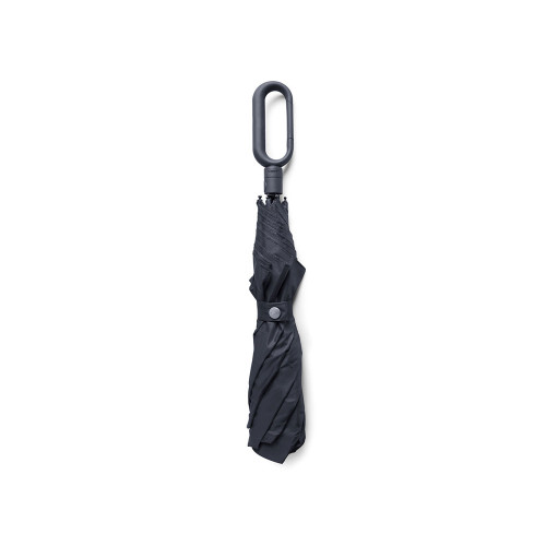 Зонт складной Mini Hook, черный Зонт складной Mini Hook, черный