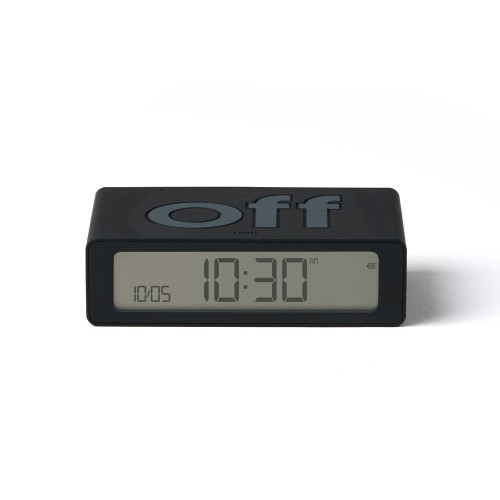 Часы настольные Flip Mini, черный